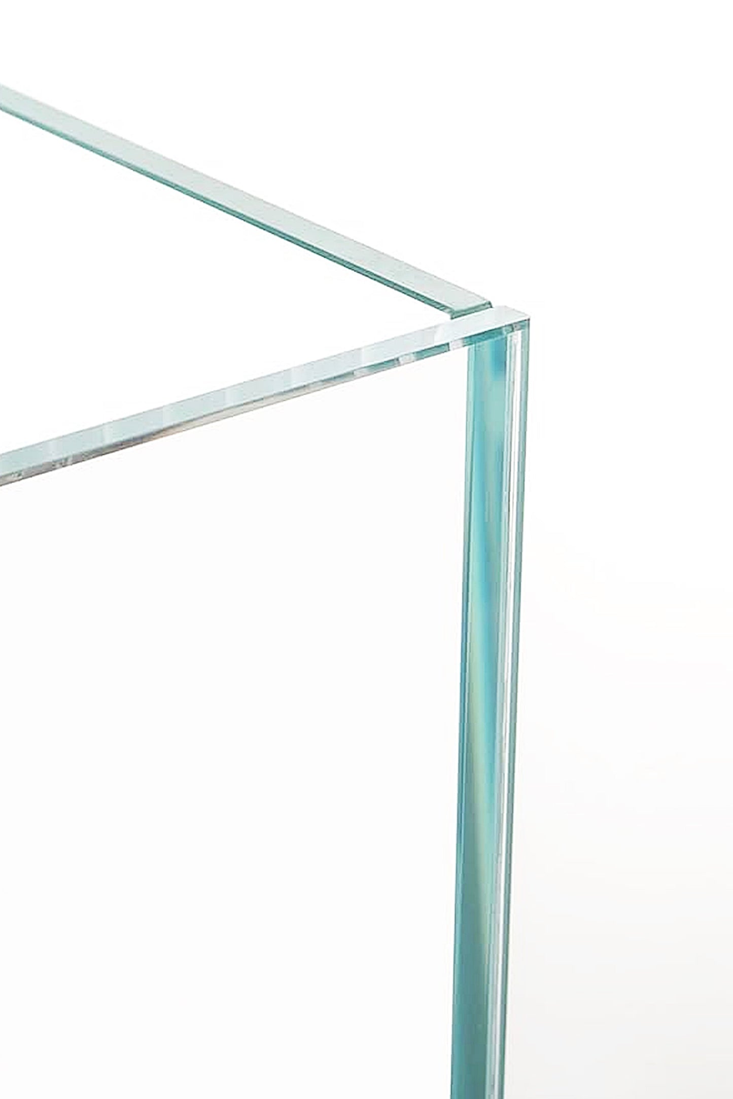 Opti Tank 60 de 54 litros - Urna de cristal óptico con mueble Blanco