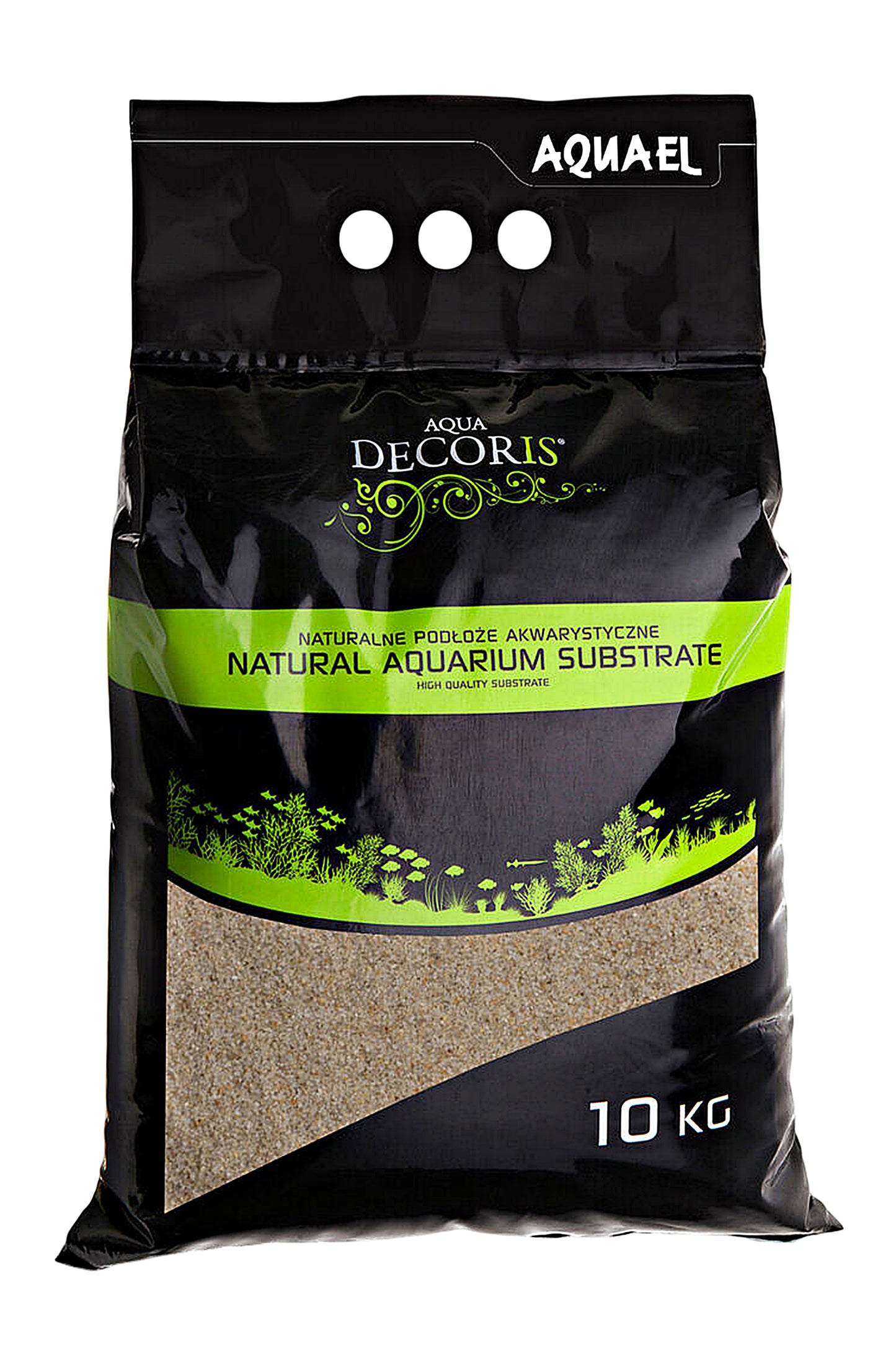 AQUAEL - Quartz Sand 0,4/1,2 mm. - 10 kg.