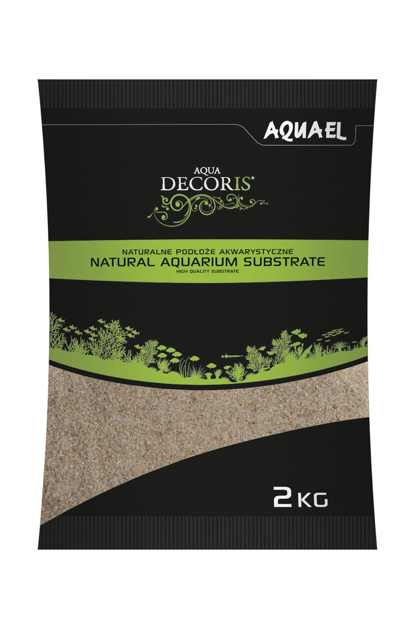 AQUAEL - Quartz Sand 0,4/1,2 mm. - 2 kg.