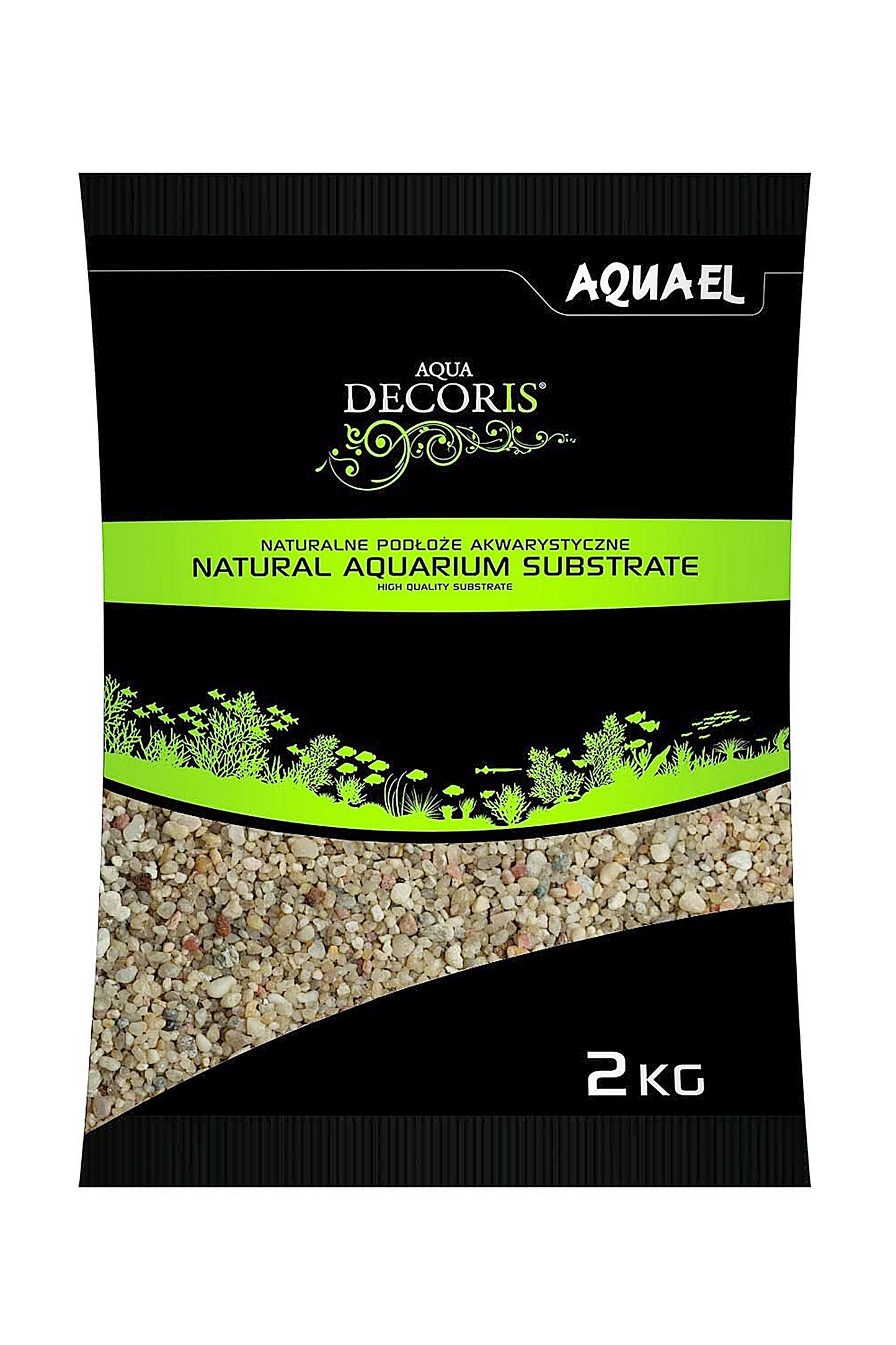 AQUAEL - Quartz Sand 1,6/4 mm. - 2 kg.