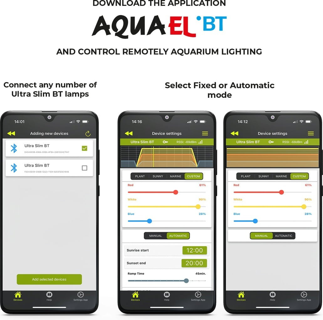 AQUAEL - Ultra Slim - Pantalla de 90 cm