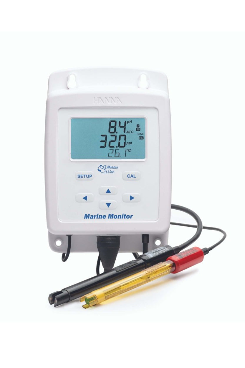HANNA - Monitor de Salinidad pH y Temperatura - Hi981520