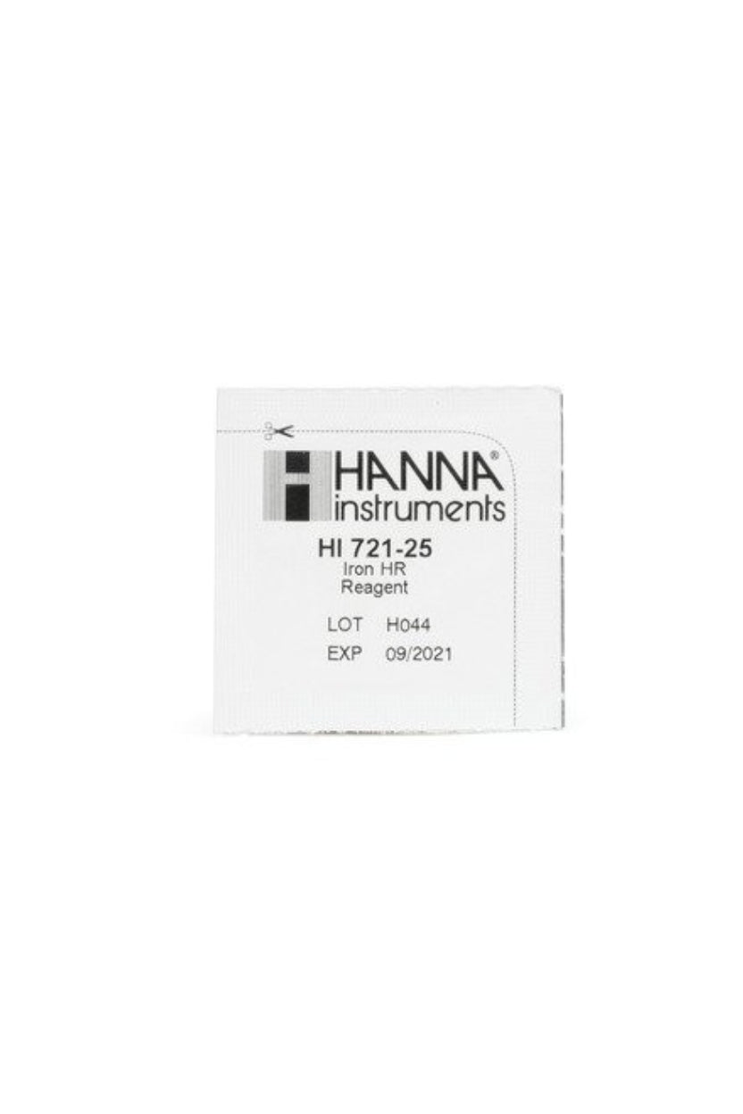 HANNA - Reactivo Hierro para Hi721 (25 Test)