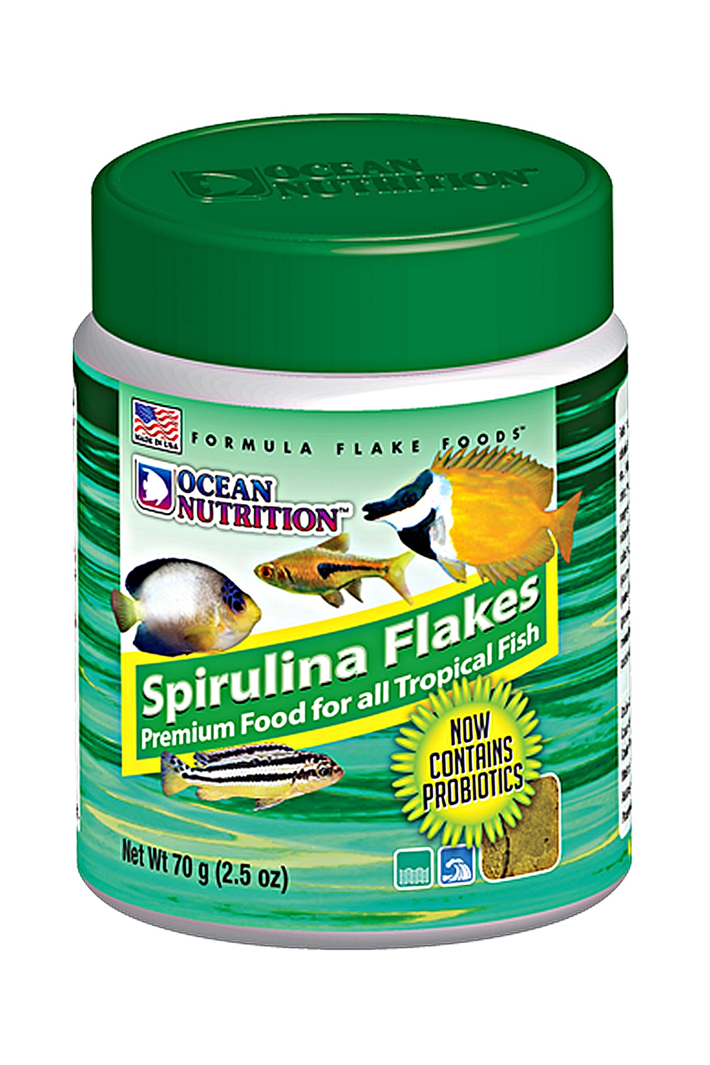 Ocean Nutrition - Flocos de Espirulina 71 gr.