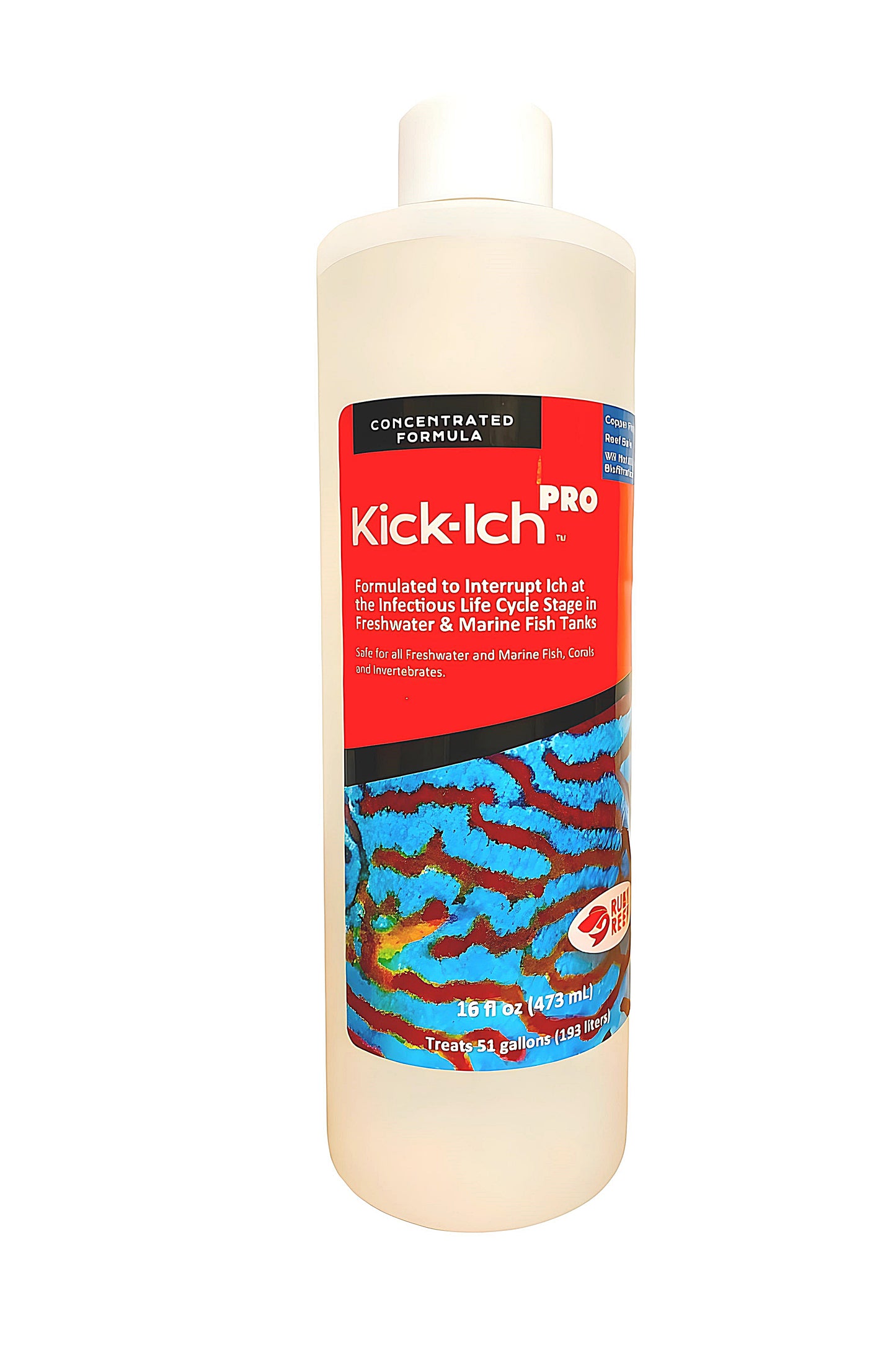 RUBY REEF - Kick-Ich™ PRO de 473 ml - Enfermedad Punto blanco