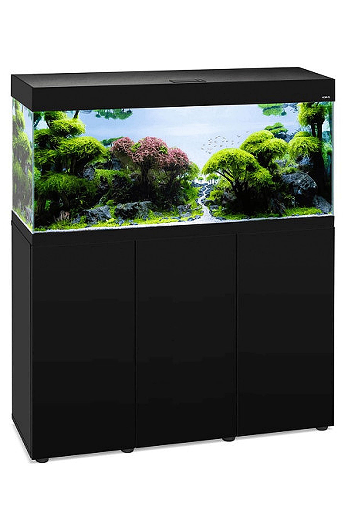 AQUAEL - Acuario con mueble Optiset 240 litros - Negro