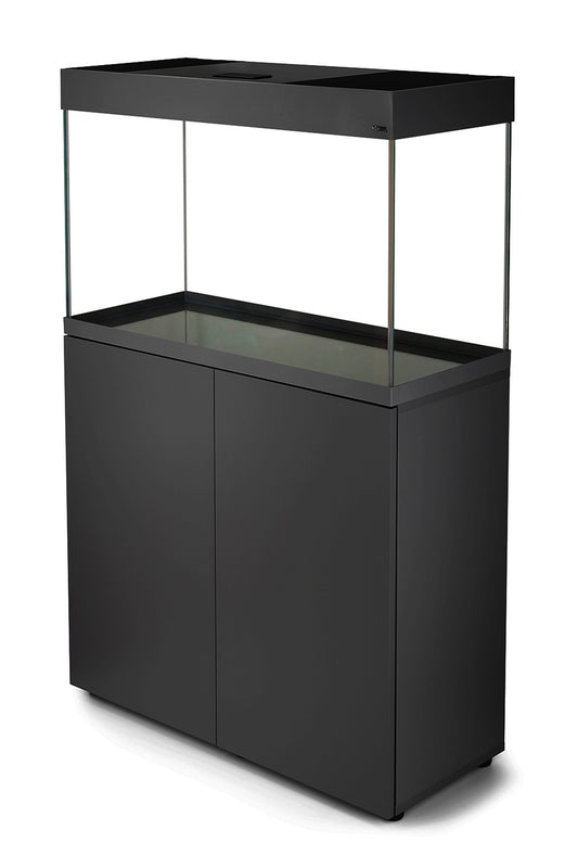 Acuario Optiset 125 litros con mueble Negro