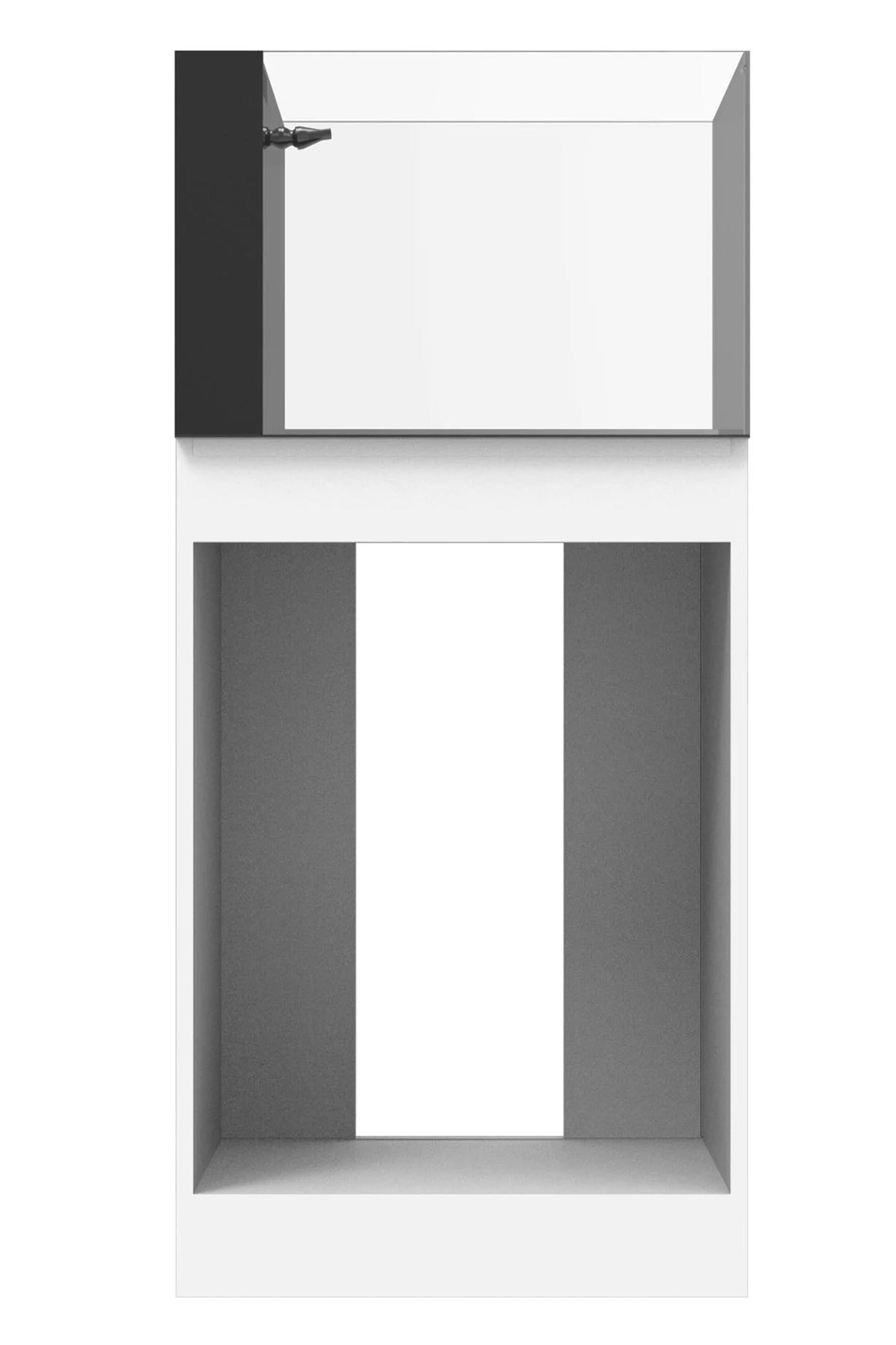 WATERBOX - Nuevo Acuario AIO 25 PENINSULA con mueble Aspen de 90 litros