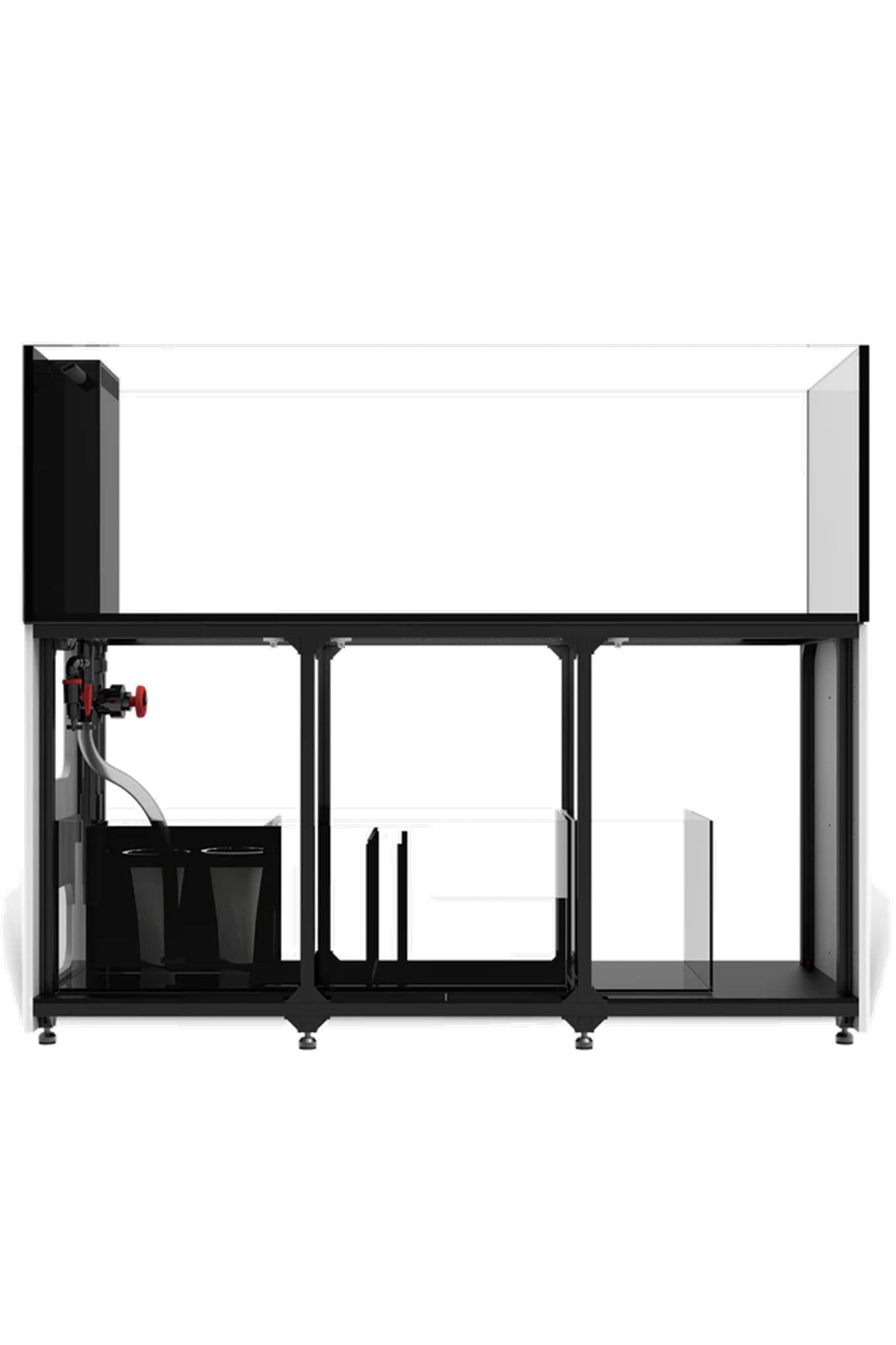 WATERBOX - Acuario PENINSULA 7225 de 632 litros en Negro