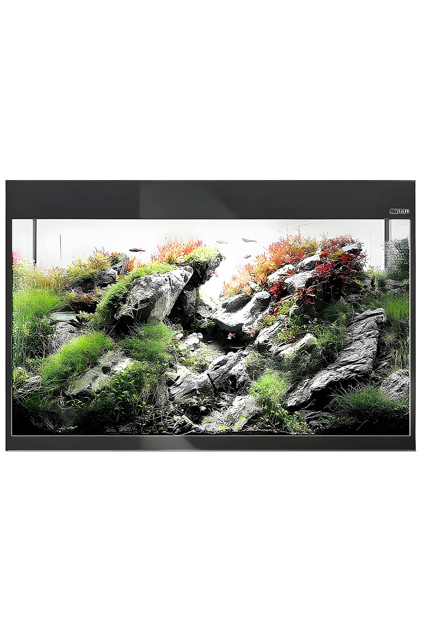 Acuario AQUAEL GLOSSY 80 BLACK de 125 litros