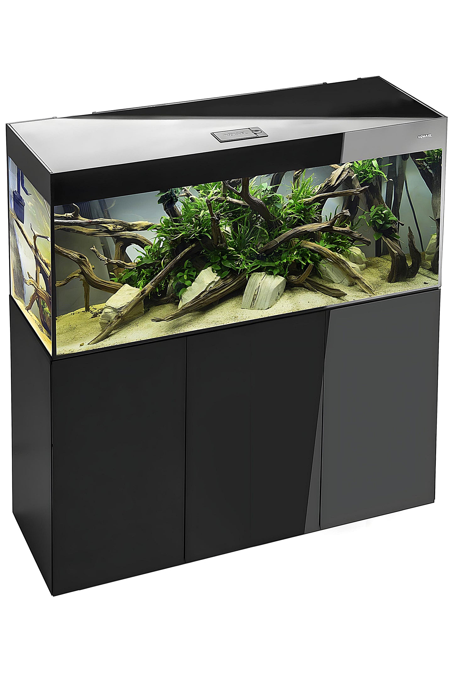 Acuario con mueble AQUAEL GLOSSY 120 BLACK de 260 litros