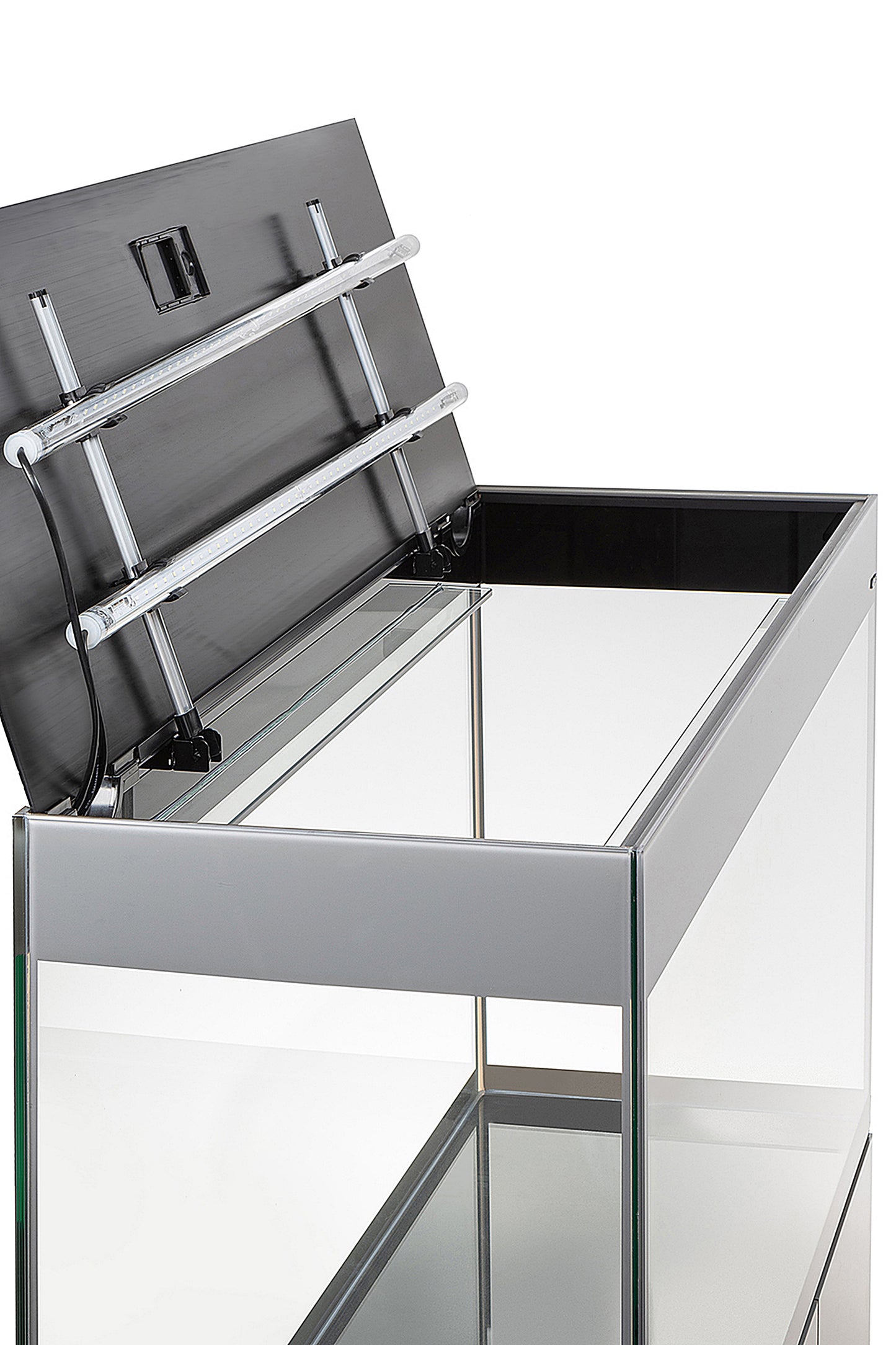 Acuario con mueble AQUAEL GLOSSY 100 GREY de 215 litros