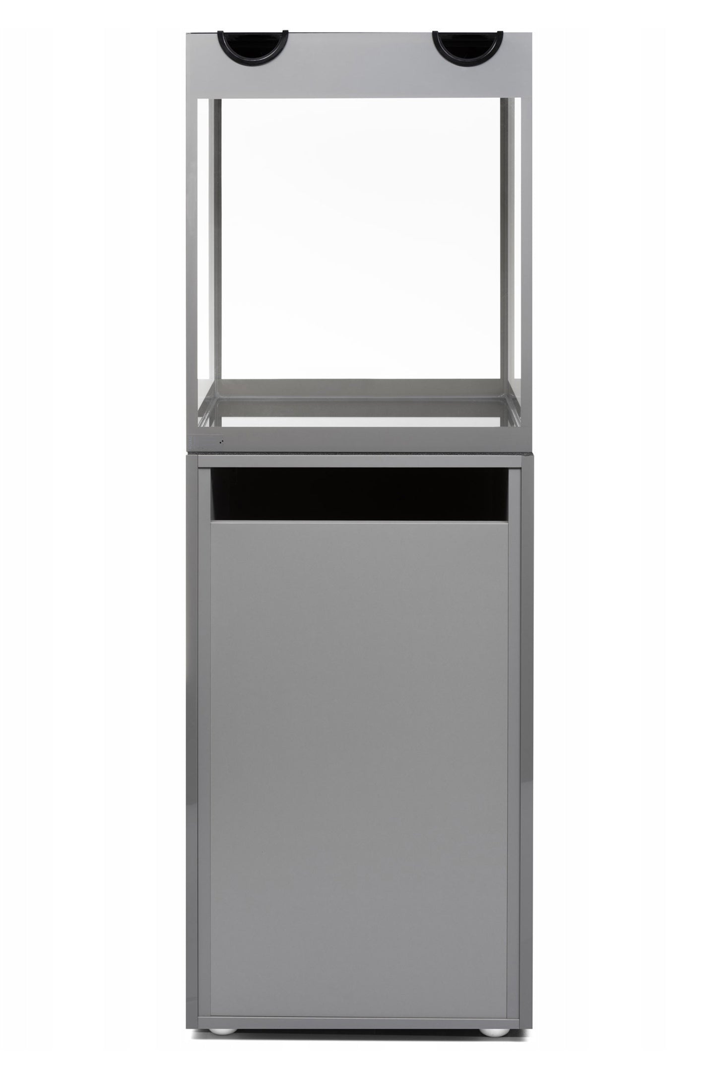 Acuario con mueble AQUAEL GLOSSY CUBE GREY de 135 litros