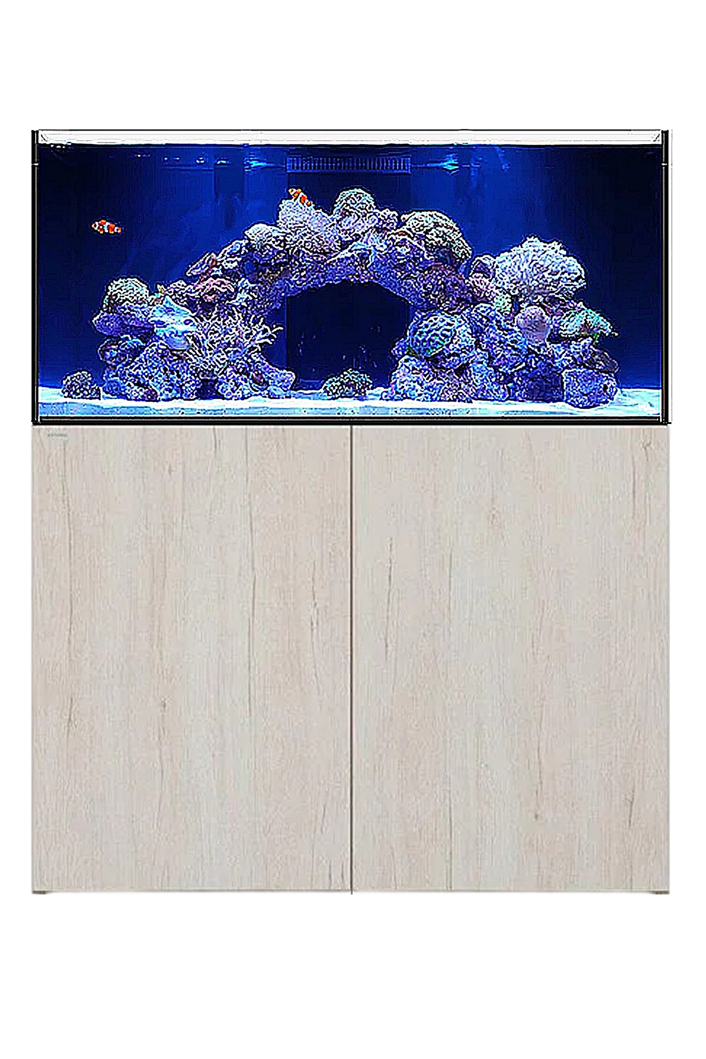 WATERBOX - Acuario MARINE-X 110.4 con mesa Beige - 301 litros