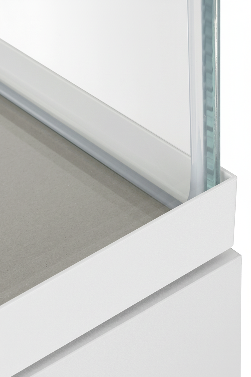 Acuario Optiset 200 litros  con mueble Blanco