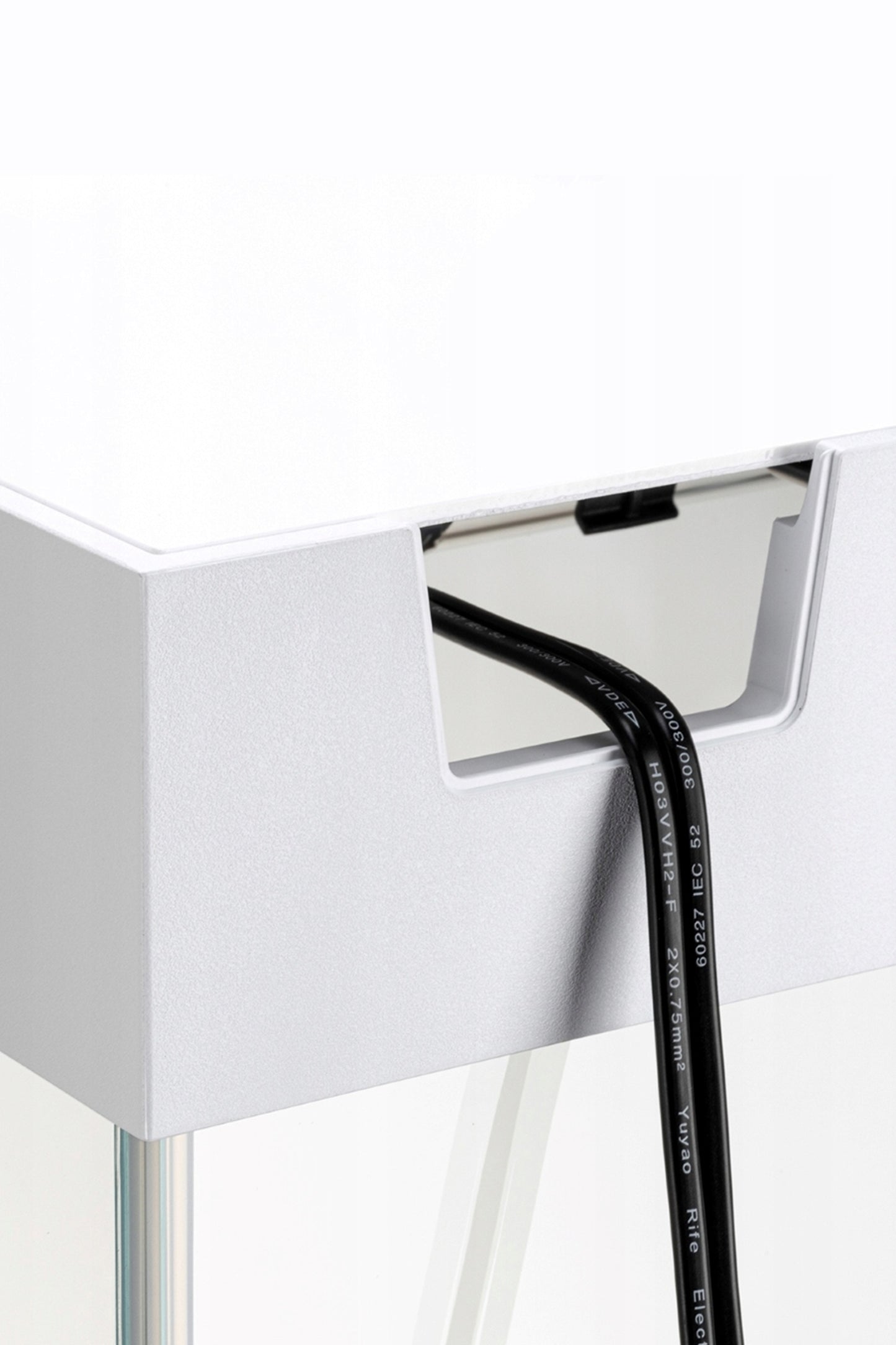 Acuario Optiset 200 litros  con mueble Blanco