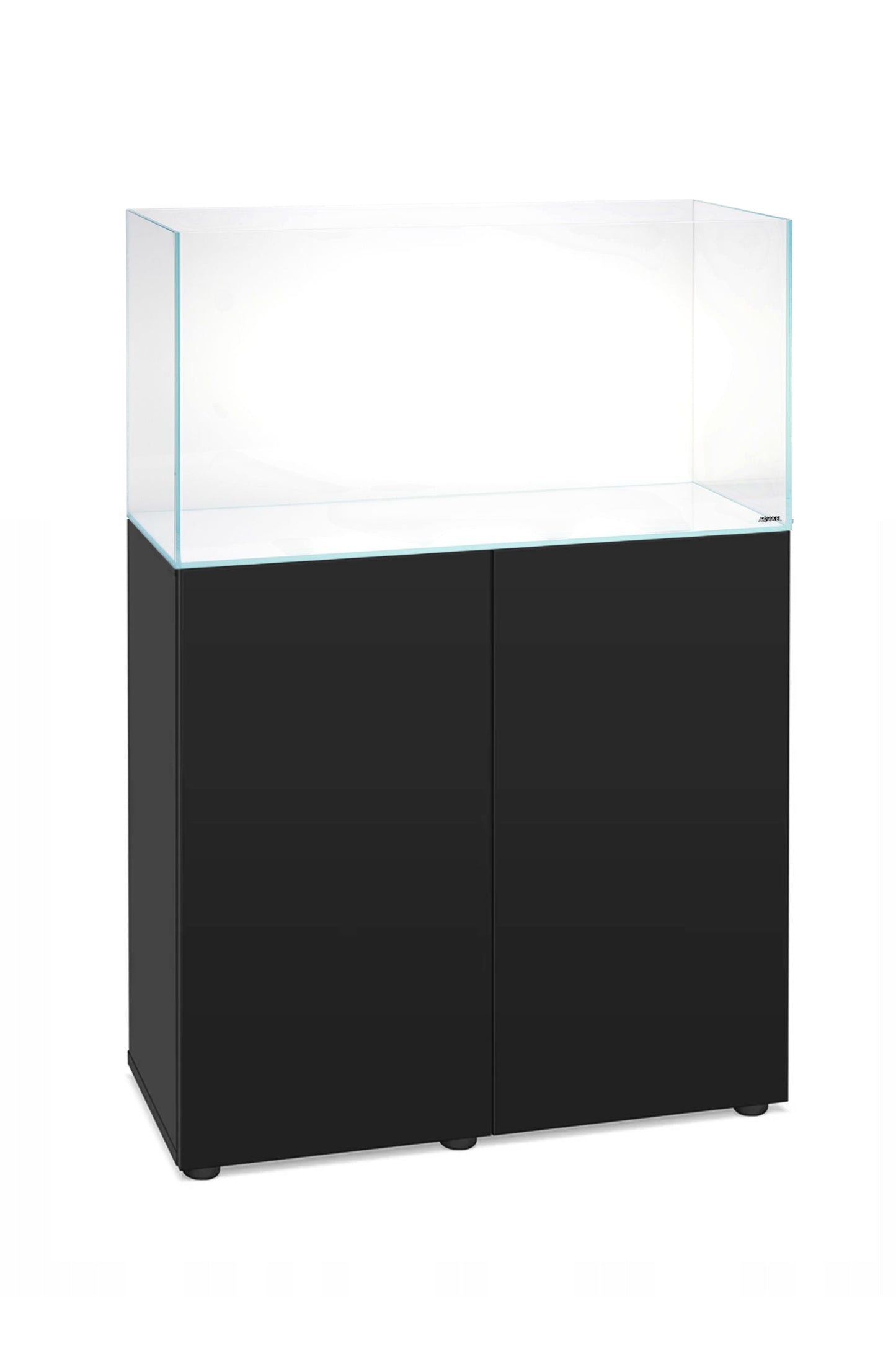 Opti Tank 80 de 112 litros - Urna de cristal óptico con mueble Negro