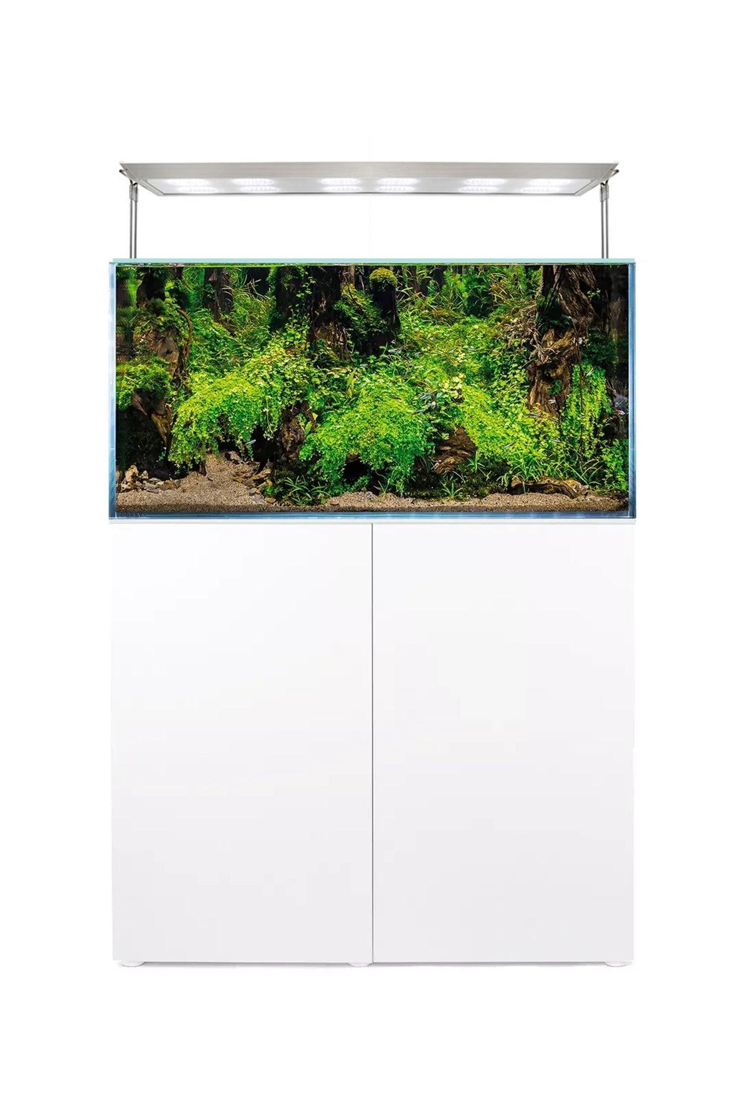 Acuario DIAMOND de 243 litros con mueble Blanco