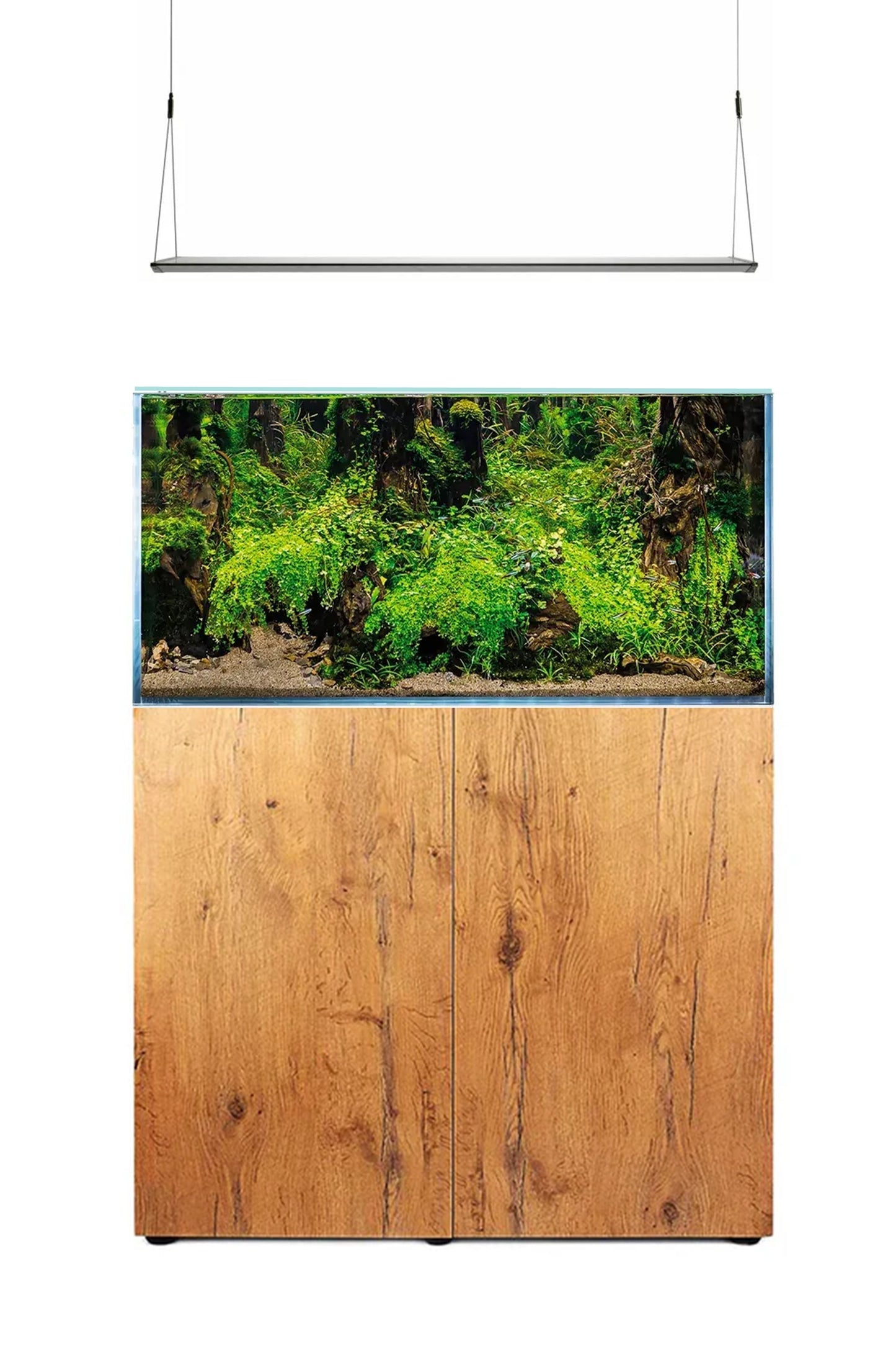 Acuario DIAMOND de 243 litros con mueble Forest