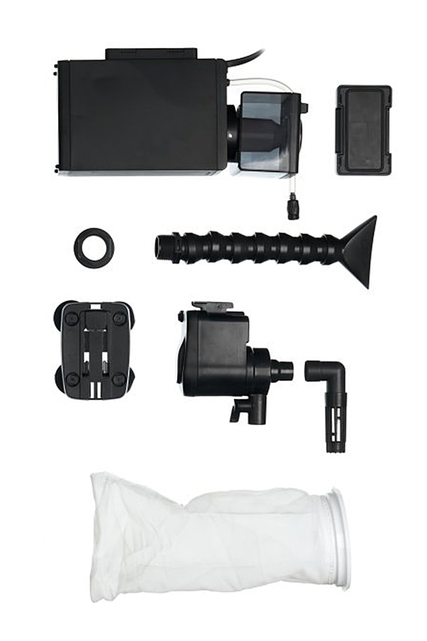 Acuario GLOSSY MARINE 60 de 170 litros con mueble negro