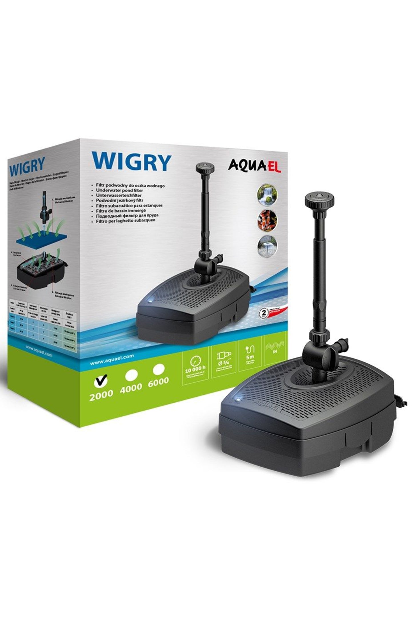 Aquael - Underwater Filter Wigry 2000