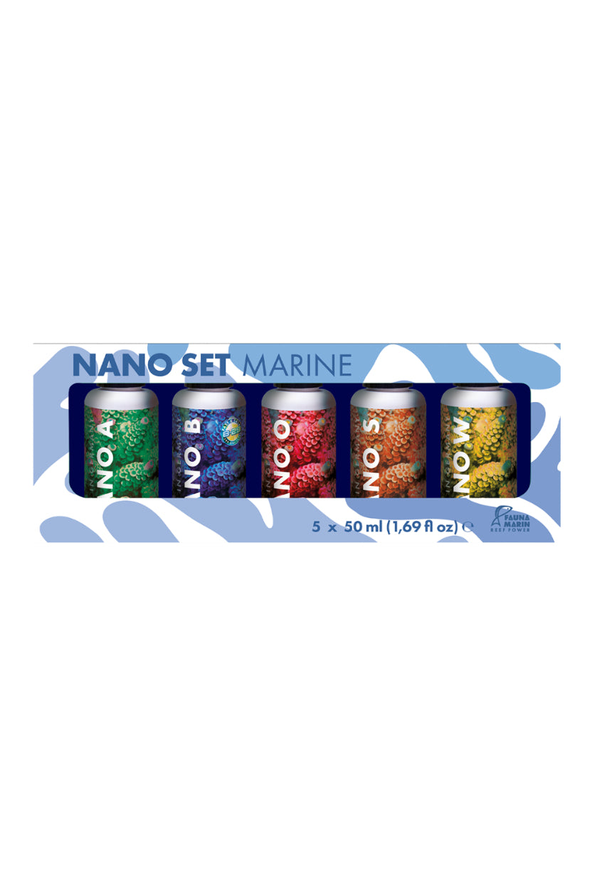 Fauna Marin - NANO SET - Ideal para pequeños arrecifes (5x 50 ml.)