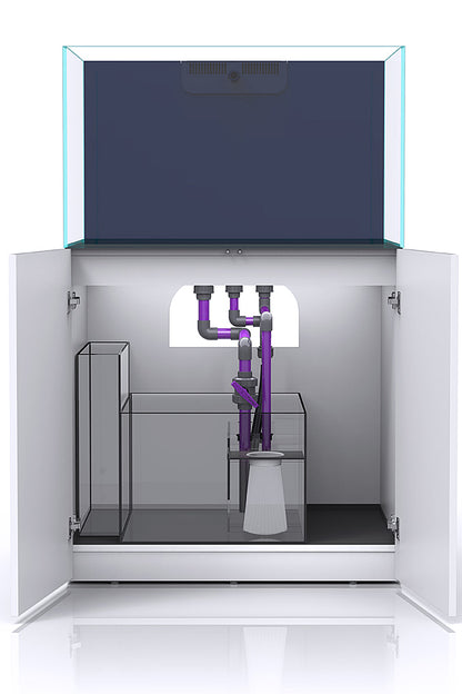 Acuario Marino Nyos OPUS® G2 300 SLIM-Line Blanco de 262 litros