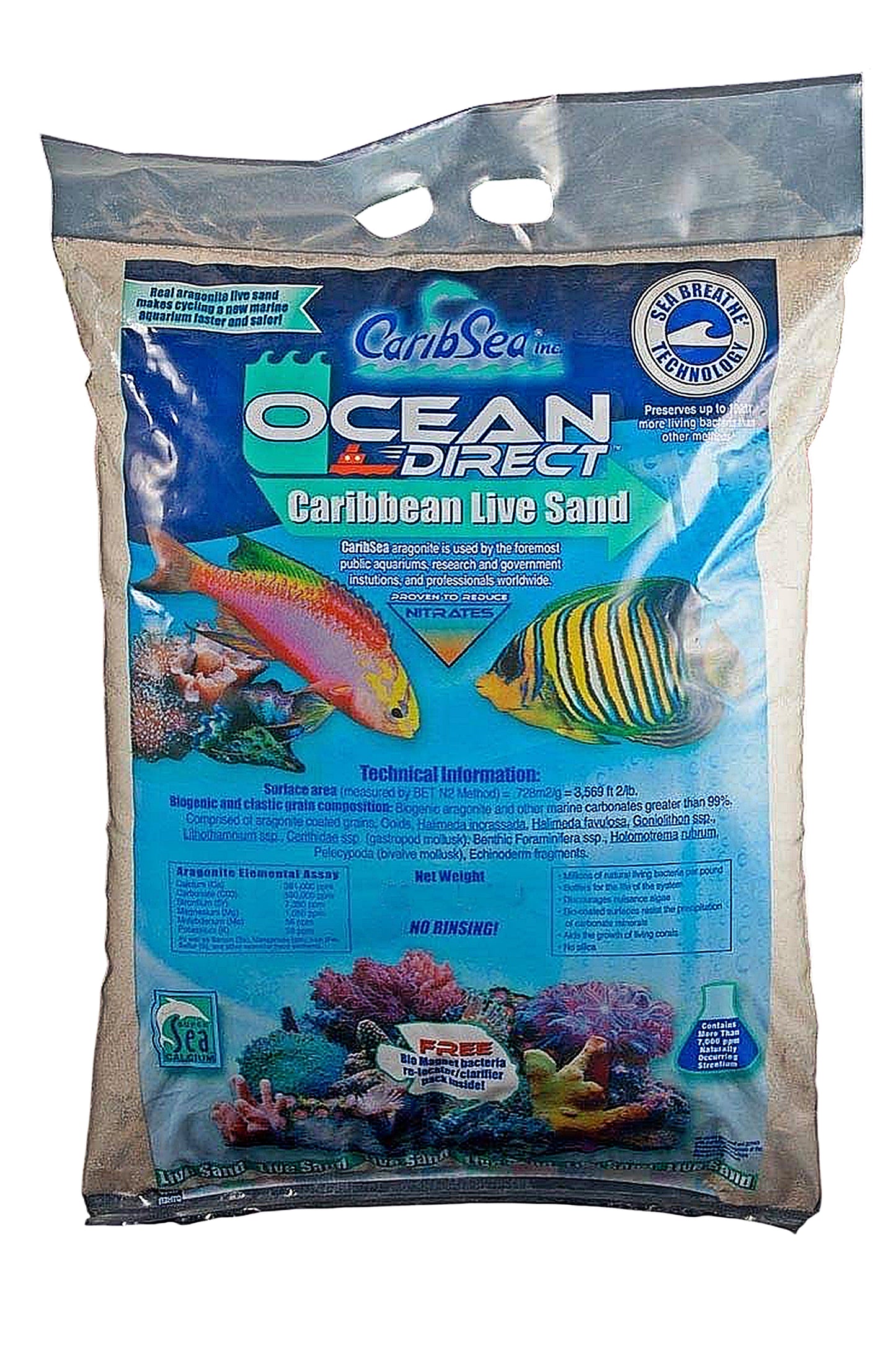 CARIBSEA - CORALINE™ - Sustratos secos - Ocean Direct Original Grade 2,27 kg