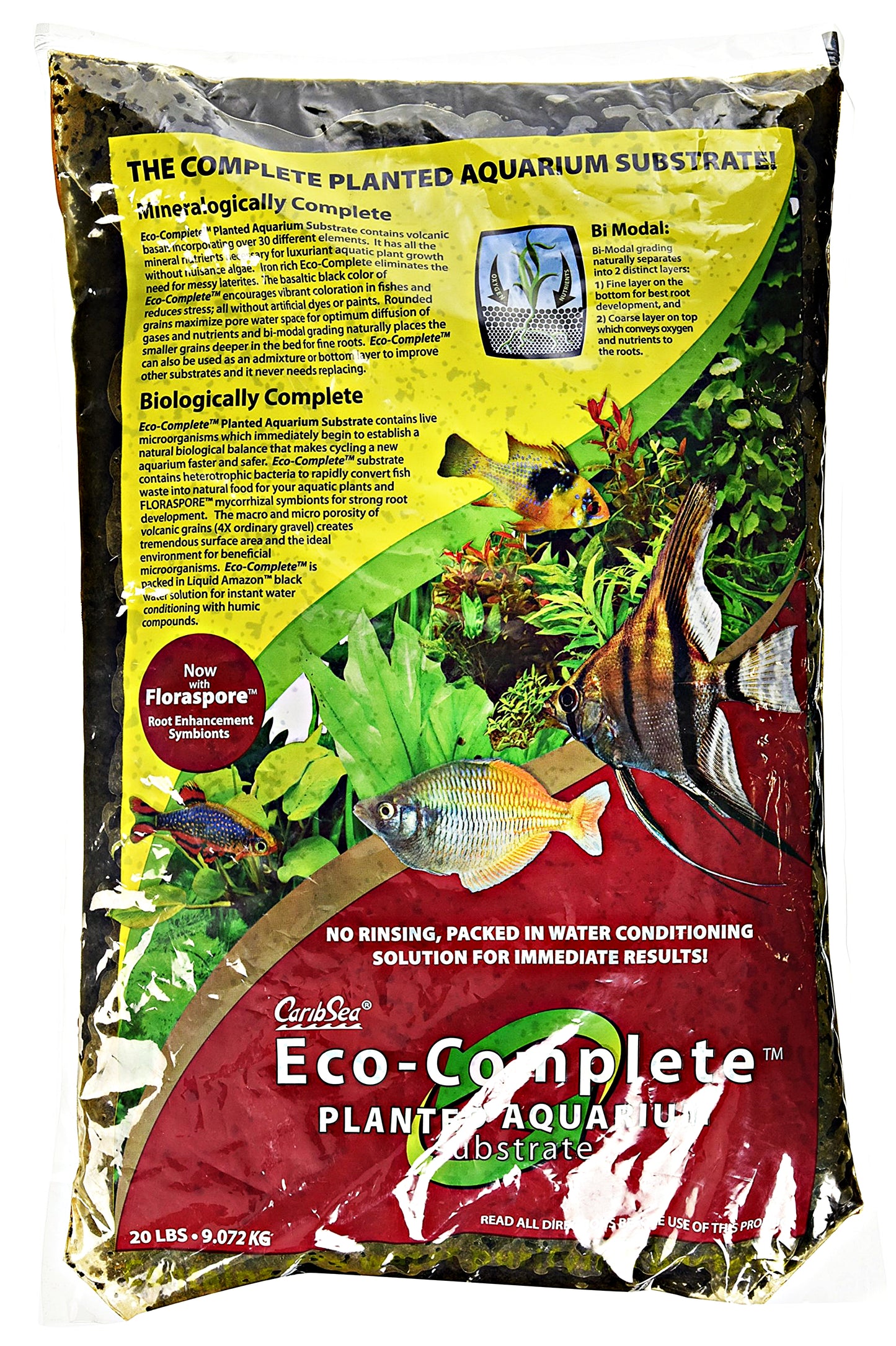 CARIBSEA - ECO-COMPLETE™ PLANTED - Planted Black 9,07 kg