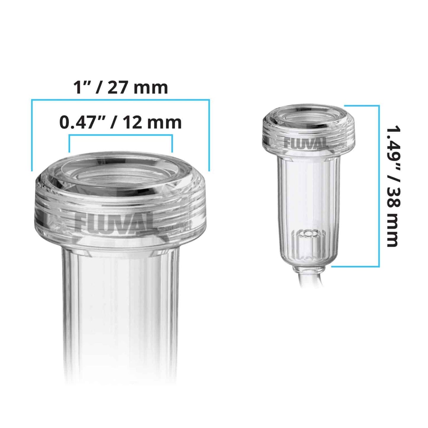Fluval - Difusor de CO₂ para BIO-CO₂ PRO para 125 litros (CO2)