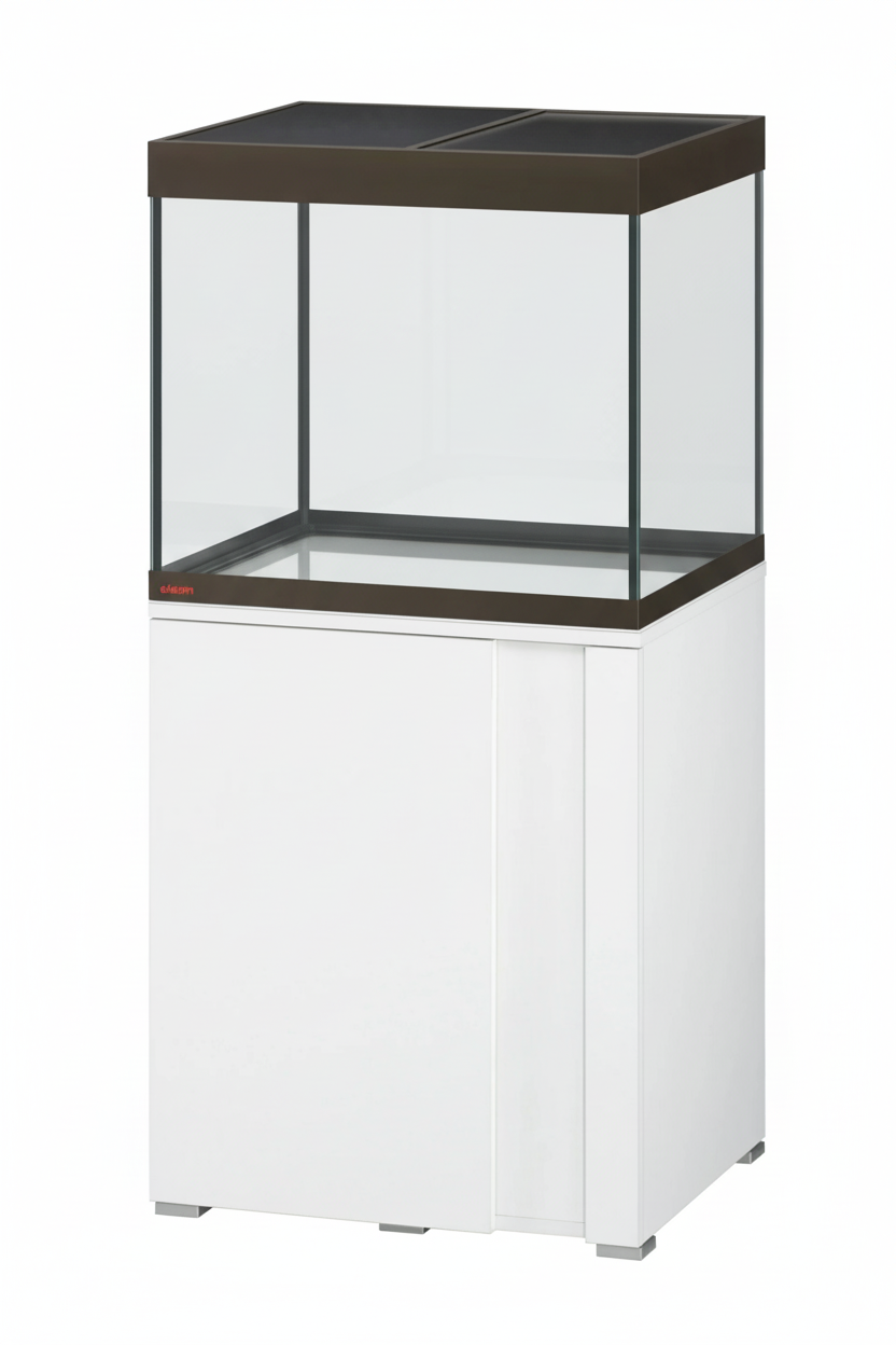 Acuario EHEIM VIVALINE BRONCE de 150 litros con mueble Blanco