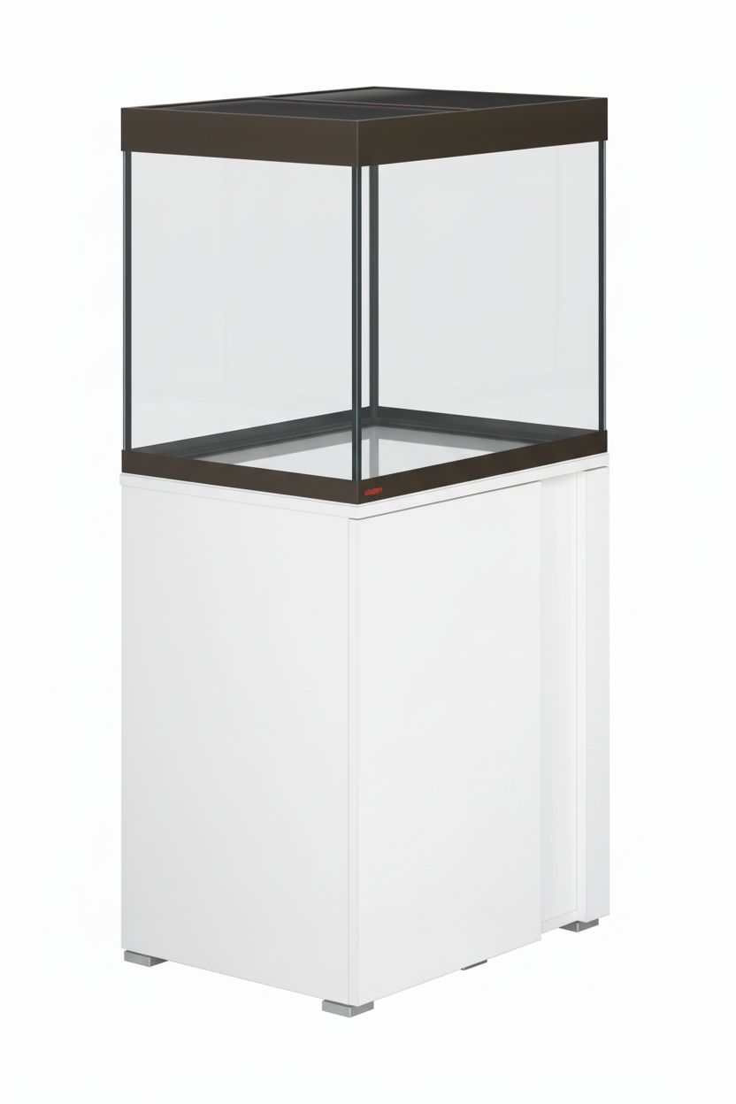 Acuario EHEIM VIVALINE BRONCE de 150 litros con mueble Blanco