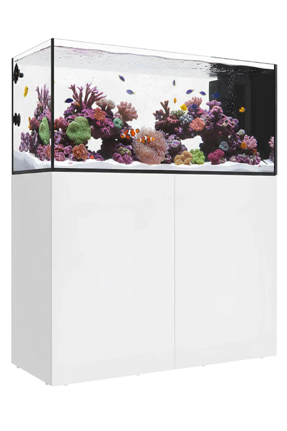 WATERBOX - Acuario PENINSULA de 300 litros con mueble Blanco