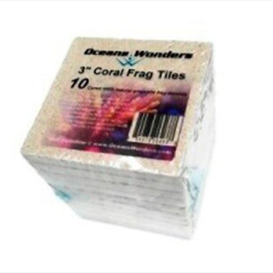 OceanWonders - Coral Frag Tile 3" (7,60Cm) 10U.