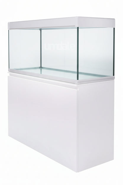 AquaLUX PRO 450 - Acuario de 450 litros con mueble Blanco