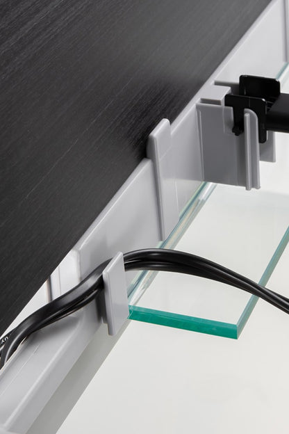 Acuario Optiset 200 litros con mueble Negro