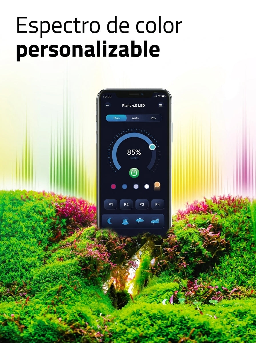 Fluval - Iluminación LED Plant PRO 4.0 de 38W (38,4-60 cm)