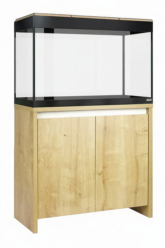 Acuario Roma 125 litros con mueble Roble