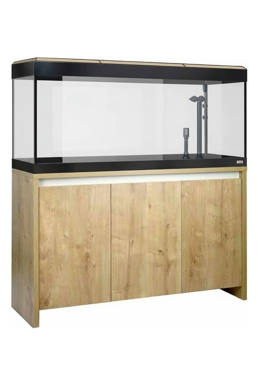 Acuario Roma 240 litros con mueble Roble