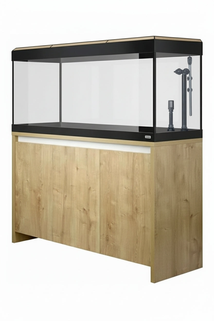 Acuario Roma 240 litros con mueble Roble