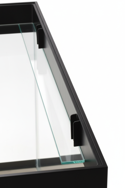 Acuario Optiset 200 litros con mueble Negro
