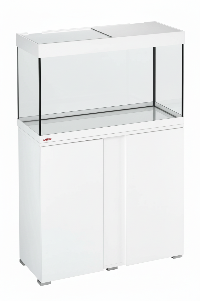 Acuario EHEIM VIVALINE LED 126 litros con mueble Blanco