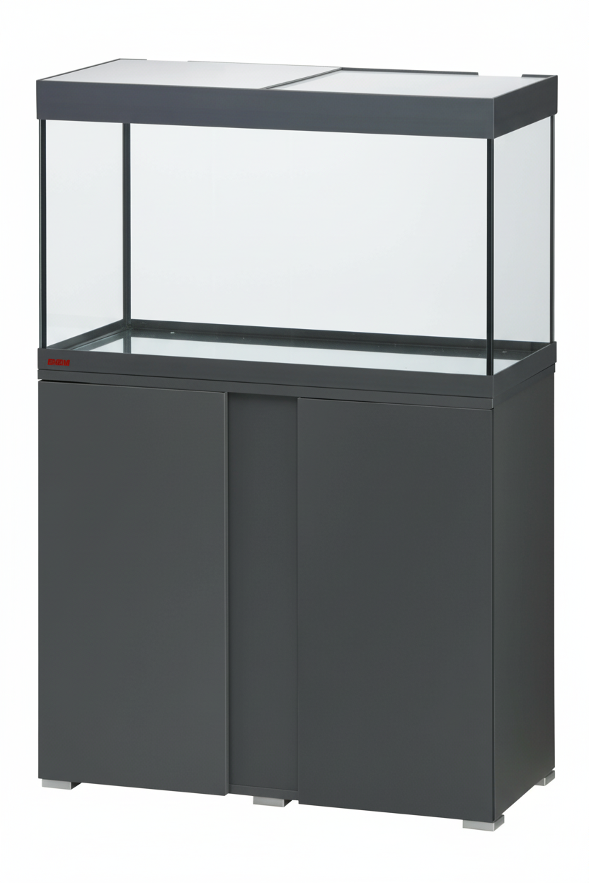 Acuario EHEIM VIVALINE LED 126 litros con mueble Antracita