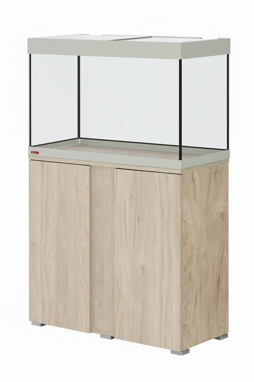 Acuario EHEIM VIVALINE LED 126 litros con mueble Pino