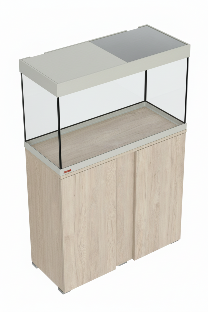 Acuario EHEIM VIVALINE LED 126 litros con mueble Pino