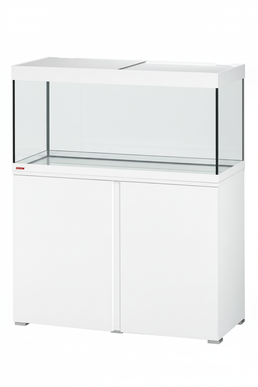 Acuario EHEIM VIVALINE LED 180 litros con mueble Blanco
