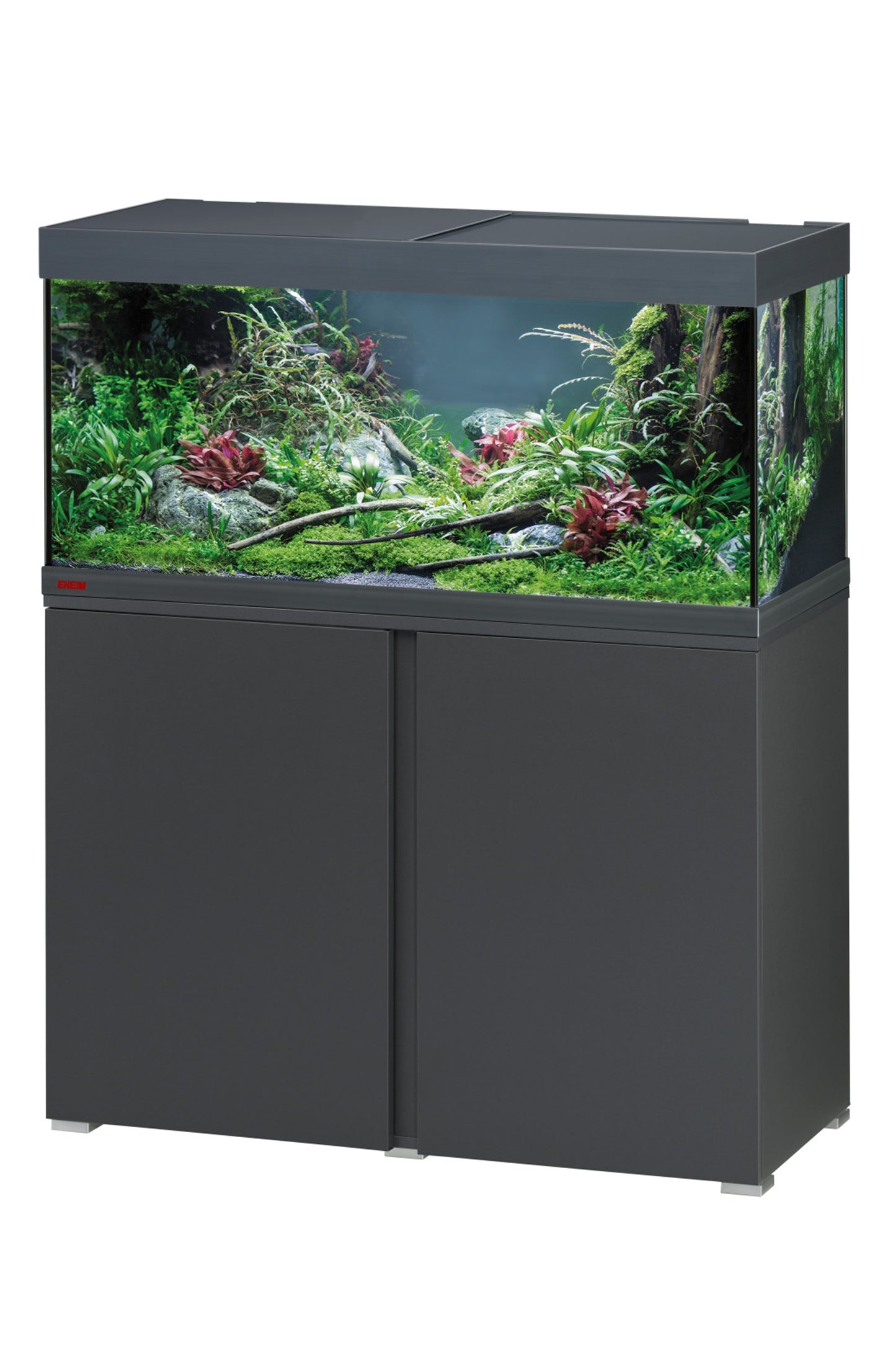 Acuario EHEIM VIVALINE LED 180 litros con mueble Antracita